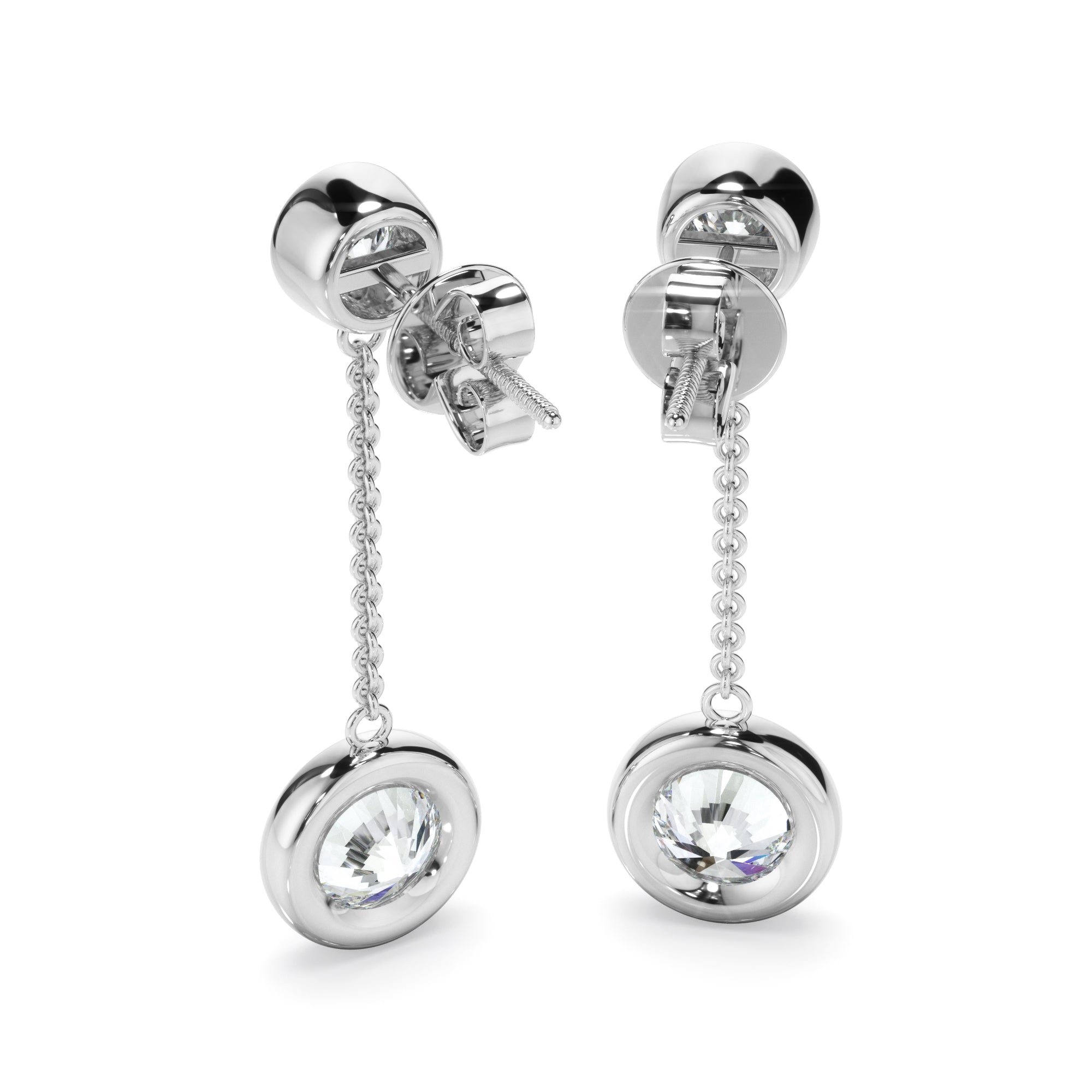 1.50ct Lab Grown Diamond Drop Earrings