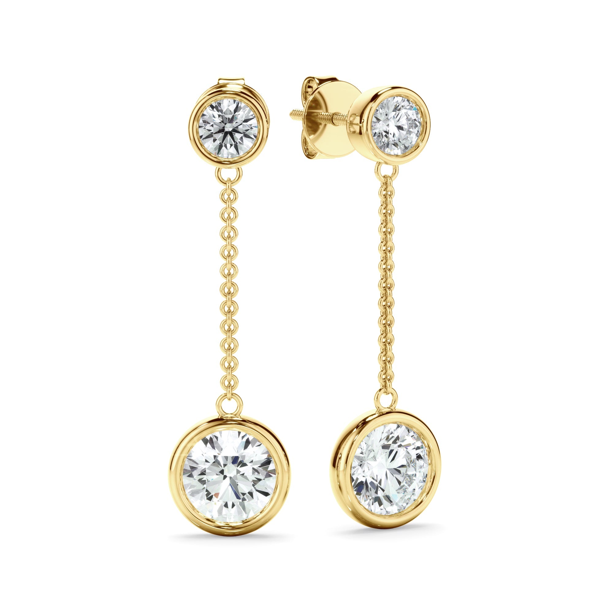 1.50ct Lab Grown Diamond Drop Earrings