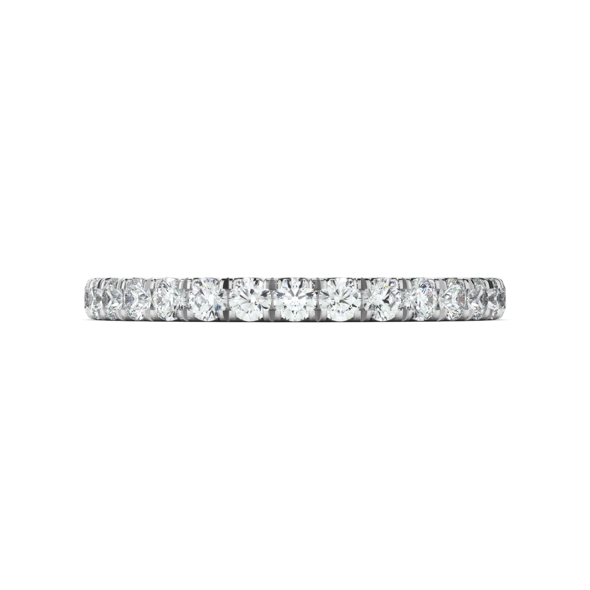 Diamond Claw Set Eternity Wedding Ring