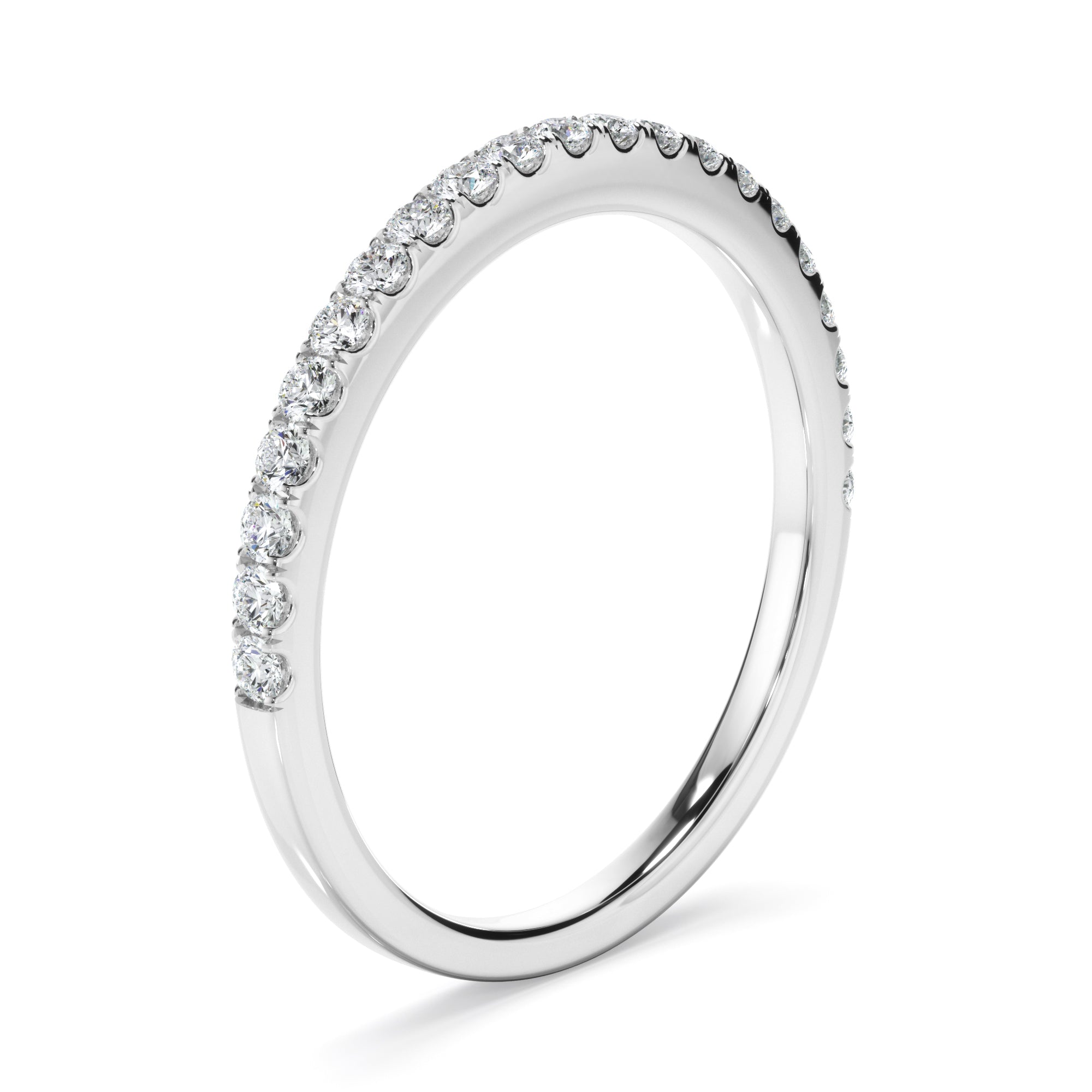 Diamond Claw Set Wedding Ring