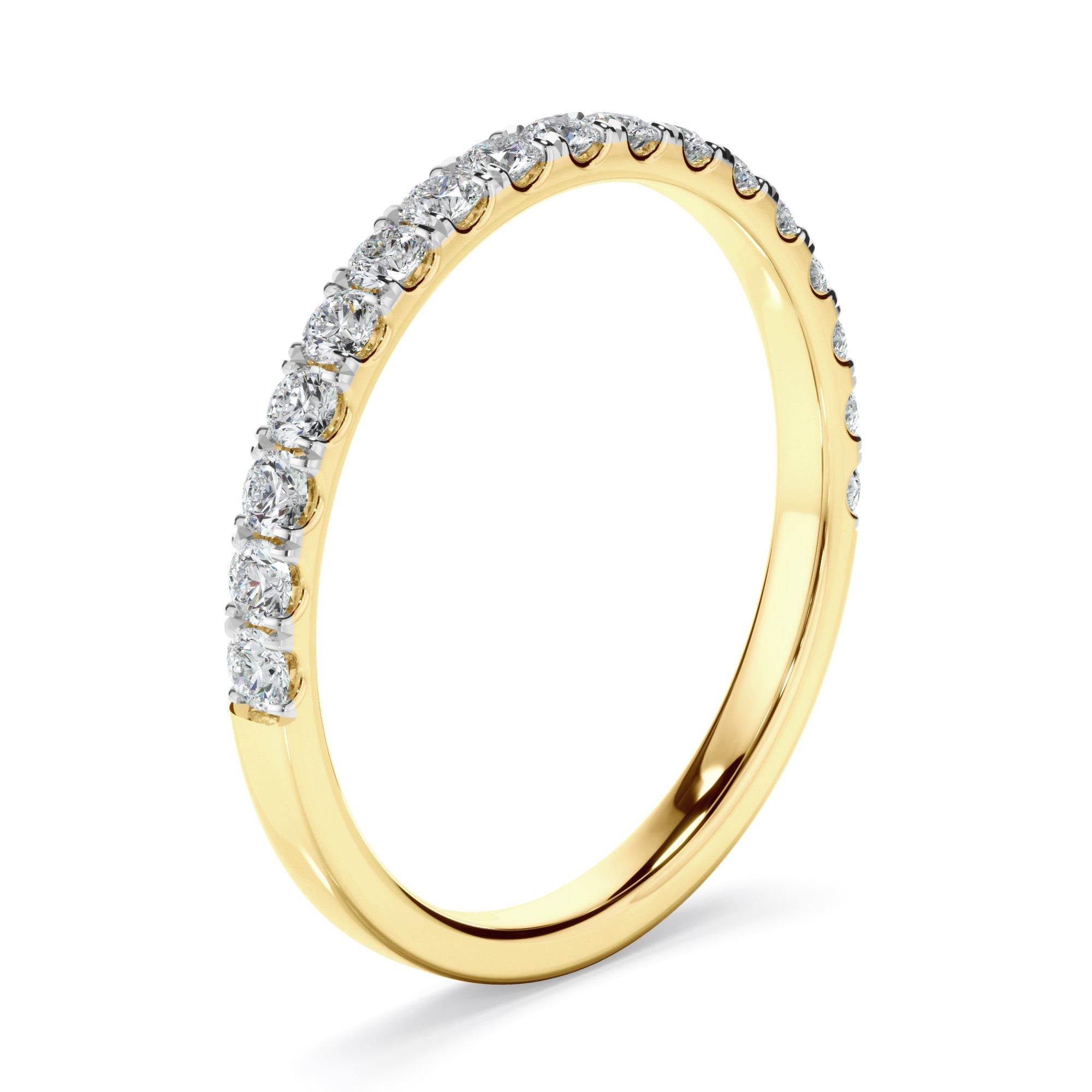 Diamond Claw Set Wedding Ring