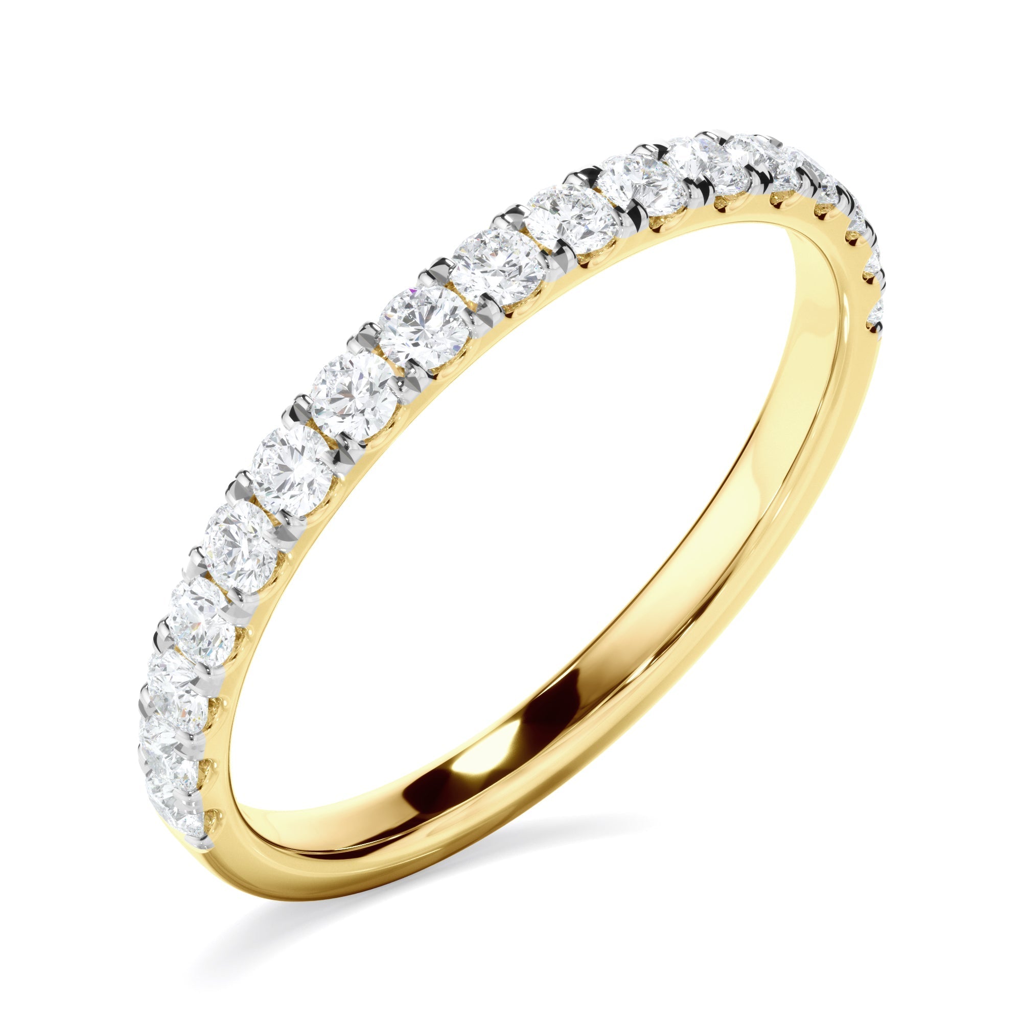 Diamond Claw Set Wedding Ring