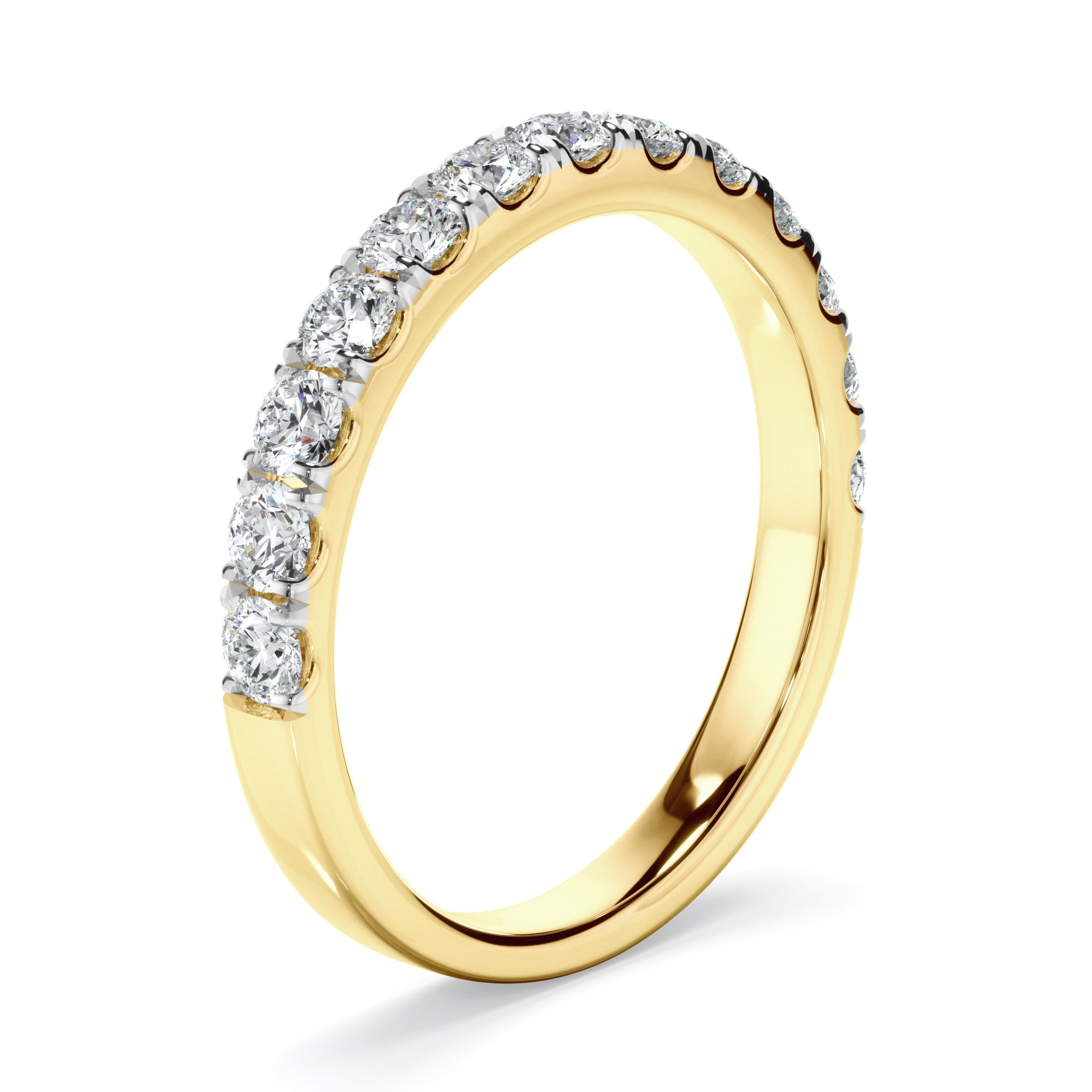 Diamond Claw Set Wedding Ring