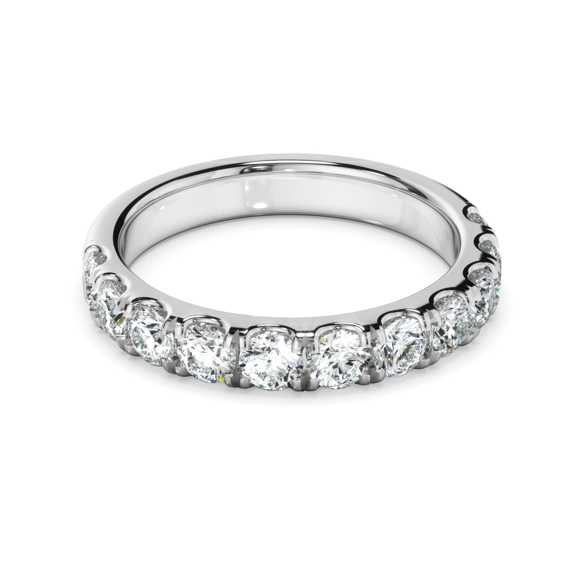 Diamond Claw Set Wedding Ring